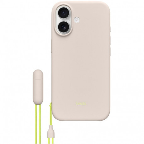 "Beats Kickstand Case iPhone 17 mit MagSafe und Kamerasteuerung (kalkstein)"