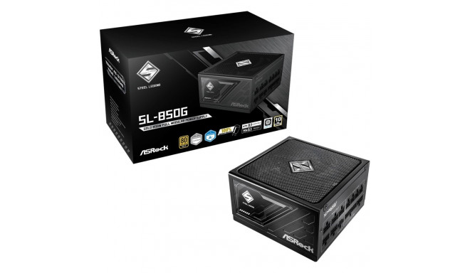 "850W ASRock Steel Legend SL-850G 850W ATX 80+ Gold black retail"