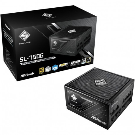 "1000W ASRock Steel Legend SL-1000G 1000W ATX 80+ Gold black retail"