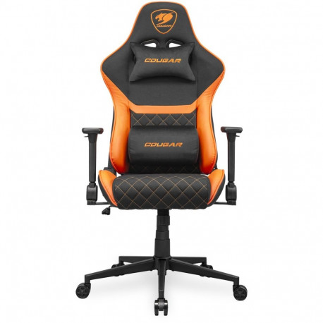 "COUGAR Gaming-Stuhl Armor One V2 F, PVC/Stoff,Schwarz/Orange"