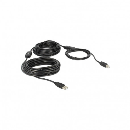 Delock USB 2.0-A > B aktiivkaabel 20 m