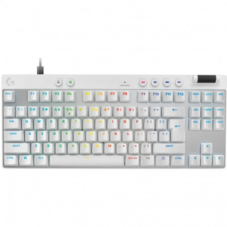 "LOGITECH PRO X TKL RAPID White (US)"