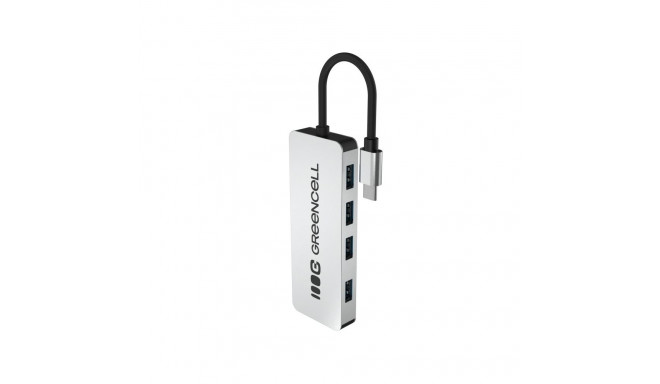 USB-C jaotur Basic 4x USB-A 3.0