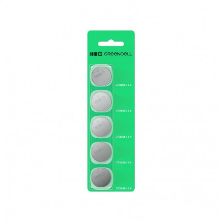 Nööppatarei 5x CR2025