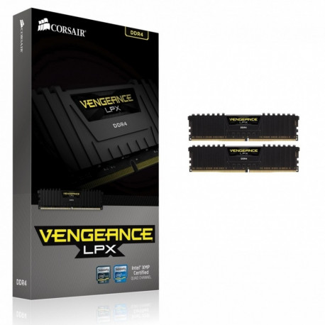 Memory DDR4 Vengeance LPX 16GB/2133(2*8GB) CL13-15-15-28 1,20V XMP2.0 black