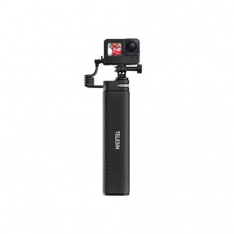 TELESIN Power grip selfie stick (With power bank) TE-CSS-001