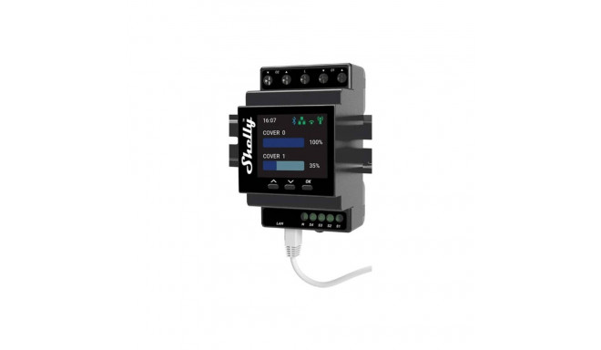 Shelly Pro Dual Cover PM DIN Rail Dual Controller, WiFi (Power measurement)