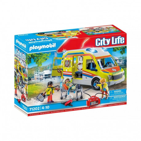 Playmobil City Life 71202 Ambulance with light and sound