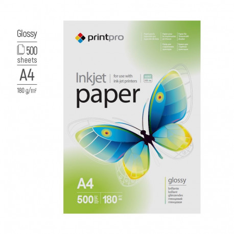 ColorWay kõrgläikiv fotopaber PrintPro 500 lehte 180g/m² A4
