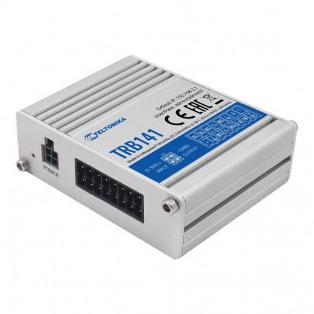 LTE Gateway: No WiFi, 4G, Input/Output, Micro USB | Teltonika | LTE Gateway | TRB141 | No Wi-Fi | Et