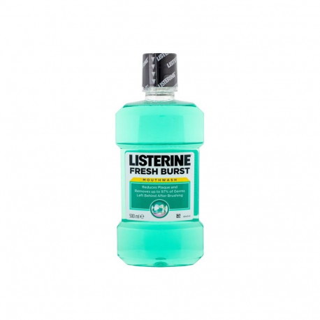 Listerine Fresh Burst Mouthwash (500ml)