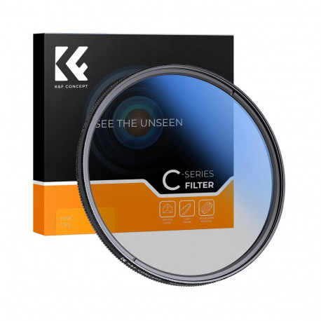 Cpl Filter - K&f Concept 72mm Circular Polarizing Filter.