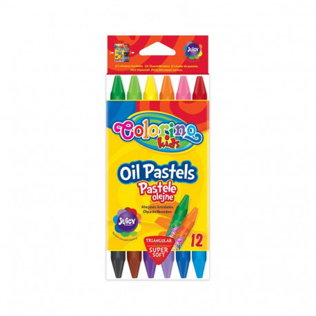 Õlipastellid Colorino , 12 värvi