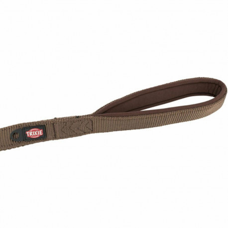 Dog Lead Trixie Premium Hazelnut 1 m L/XL