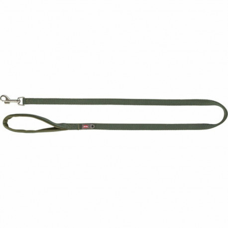 Dog Lead Trixie Premium Green Olive 1 m L/XL