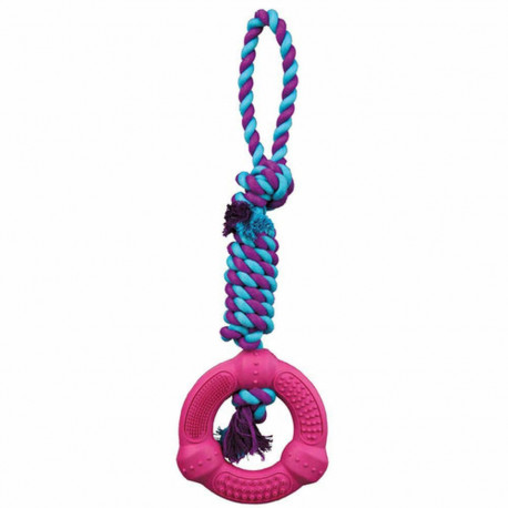 Dog chewing toy Trixie Polyester Cotton Ø 12 × 41 CM
