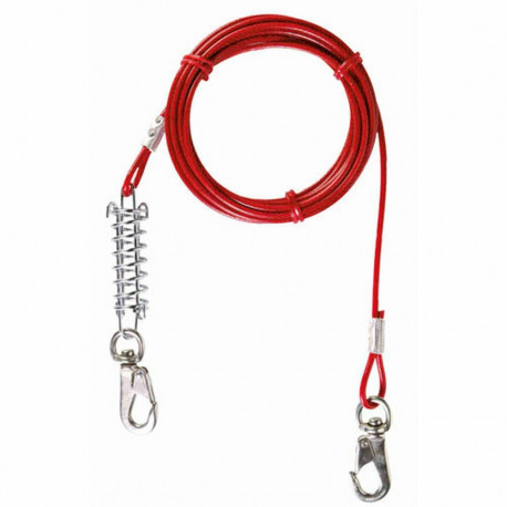 Dog Lead Trixie Red 5 m