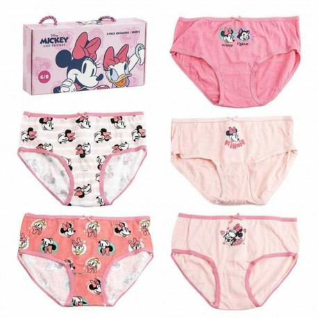 Pakk tüdrukute püksikuid Minnie Mouse Mitmevärviline