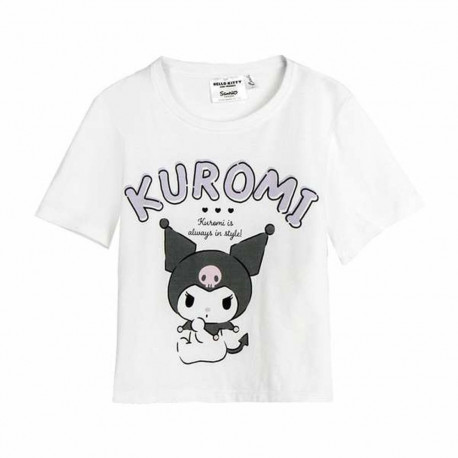 Child's Short Sleeve T-Shirt Hello Kitty White