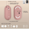 Logitech Pebble Mouse 2 M350s (pink, Bluetooth, for Windows/macOS/iPadOS/Android/ChromeOS/Linux)
