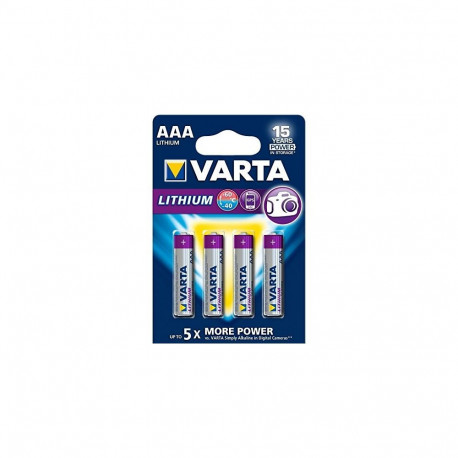 Liitiumpatareid AAA 4tk
