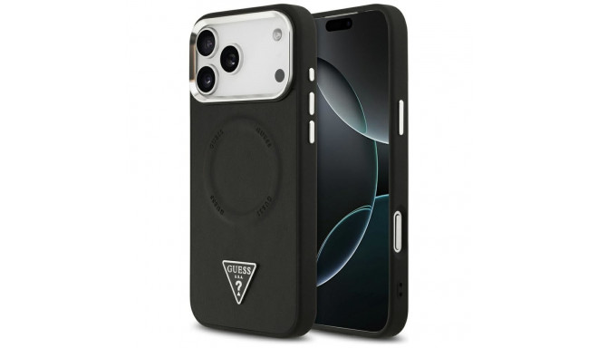 Guess Triangle Logo MagSafe Case for iPhone 17 Pro Max - Black