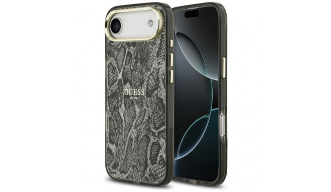 Guess Python Pattern MagSafe Case for iPhone Air - Black