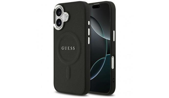 Guess Classic Logo MagSafe Case for iPhone 17 - Black