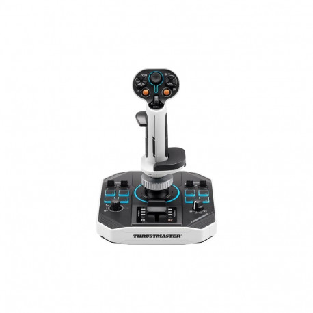 Thrustmaster Sol-R 1 must, valge USB analoog/digitaalne PC lennujuhtkang