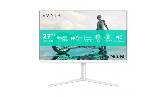 Philips Evnia 27M2N3201A/00 arvutimonitor 68.6 cm (27") 1920 x 1080 pikslit Full HD LCD valge