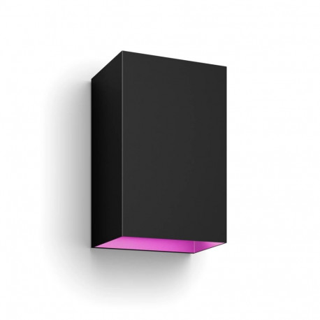 Philips Hue välisseinavalgusti Resonate valge ja värvilise valguse õhkkonnaga