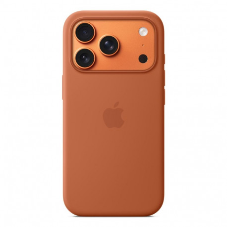 Apple iPhone 17 Pro Silicone Case with MagSafe – Orange
