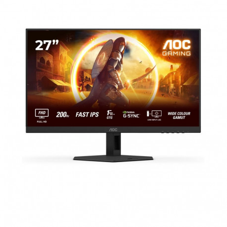 AOC G4 27G4HRE arvutimonitor 68.6 cm (27") 1920 x 1080 pikslit Full HD LED must, punane