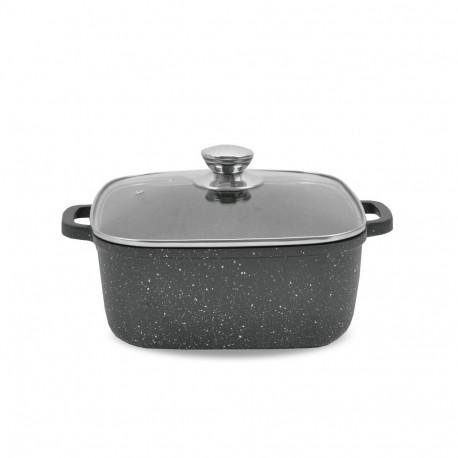 Maestro MR-2828 Pot with lid 28 cm 8 l Black