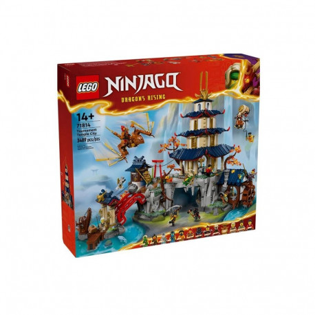 Klocki ninjago 71814 turniejowe miasto ze świątynią