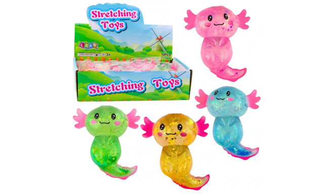 antistress-aksolotl squishy lastele värvivalik