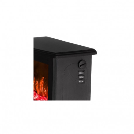 AD 7754 elektriline kamin, 2 kütteastet: 1000W / 1800W, 3D leegi efekt, termostaat