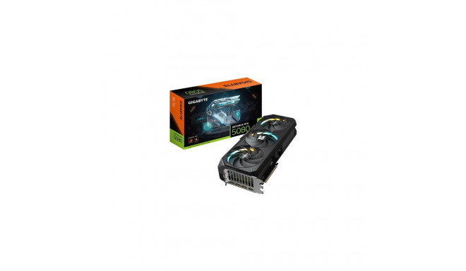 GIGABYTE GeForce RTX 5080 GAMING 16G Graphics Card - 16GB GDDR7, 256bit, PCI-E 5.0, 2617MHz Core Clo