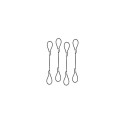Lindy Cable Adapter Tethers - Pack of 4