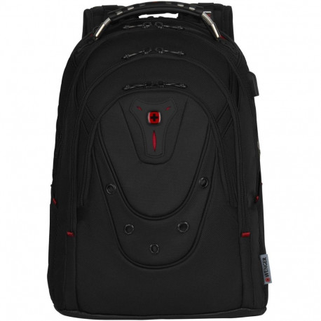 "WENGER Ibex Ballistic Deluxe 35.56cm 14Zoll-40.64cm 16Zoll Laptop Backpack Black"