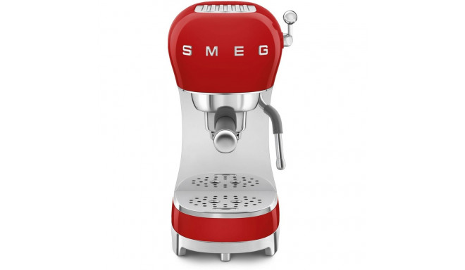 "SMEG ECF02RDEU Siebträger Espresso-/Kaffemaschine Rot"