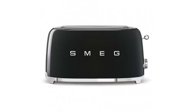 "SMEG TSF02BLEU Toaster 4 Scheiben Schwarz"