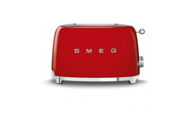 "SMEG TSF01RDEU Toaster 2 Scheiben Rot"
