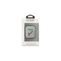 Guess GUACA2LSVSBF AirPods cover blue fuschia Silicone Vintage