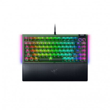 Razer BlackWidow V4 75% | Mechanical Gaming keyboard | Wired | US | Phantom Green Edition | Razer Me