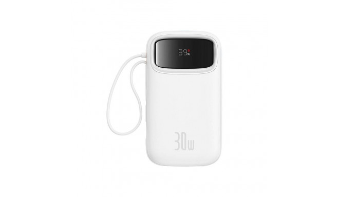 Powerbank Baseus QPow 2 20000mAh 30W 2xUSB-C valge
