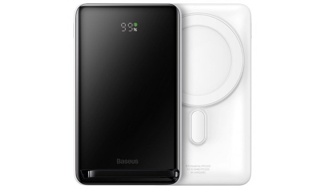 Baseus magnetiline hoidik akupank 10000 mAh valge