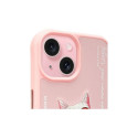 Nimmy ümbris iPhone 15 6.1" roosa prillidega lahe kass