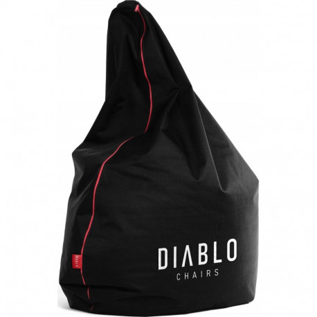 Diablo Chairs Gaming Pouf Black