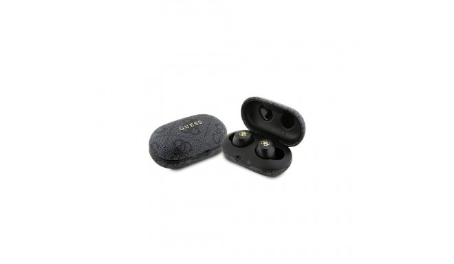 Guess Bluetooth kõrvaklapid GUTWSP4EGK TWS + ENC dokkimisjaam must 4G Metal